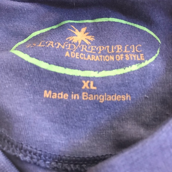 ISLAND REPUBLIC “SUNNY WITH A CHANCE OF BEER” NEW - Picture 6 of 7